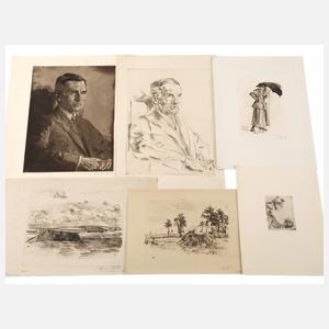 Heinrich Wolff, Graphikkonvolut