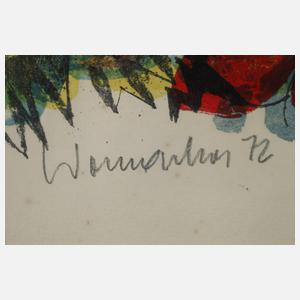 Walter Womacka, Blumenstillleben