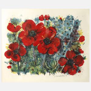 Walter Womacka, Blumenstillleben