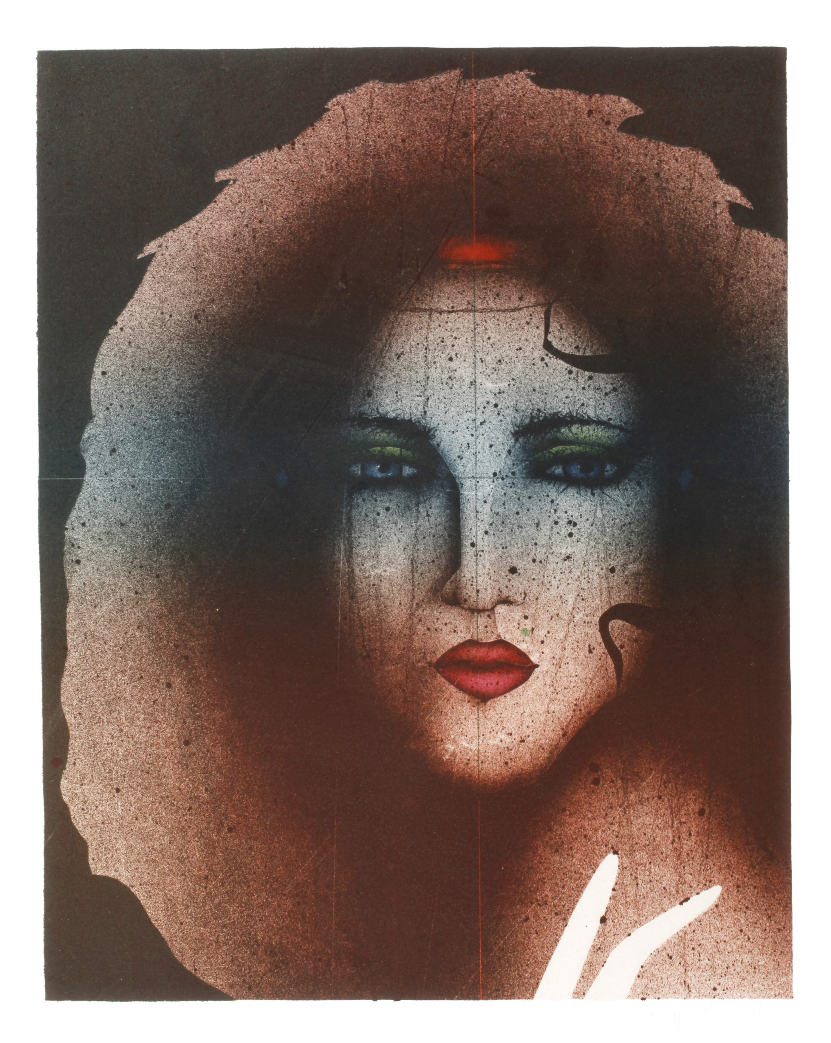 Paul Wunderlich, Frauenportrait