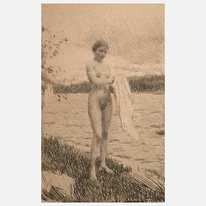 Anders Zorn, "Dalälven"