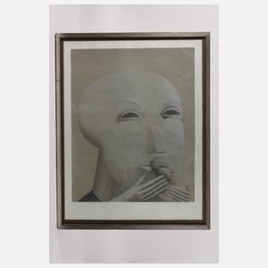 Horst Antes, "Mutter und Kind"