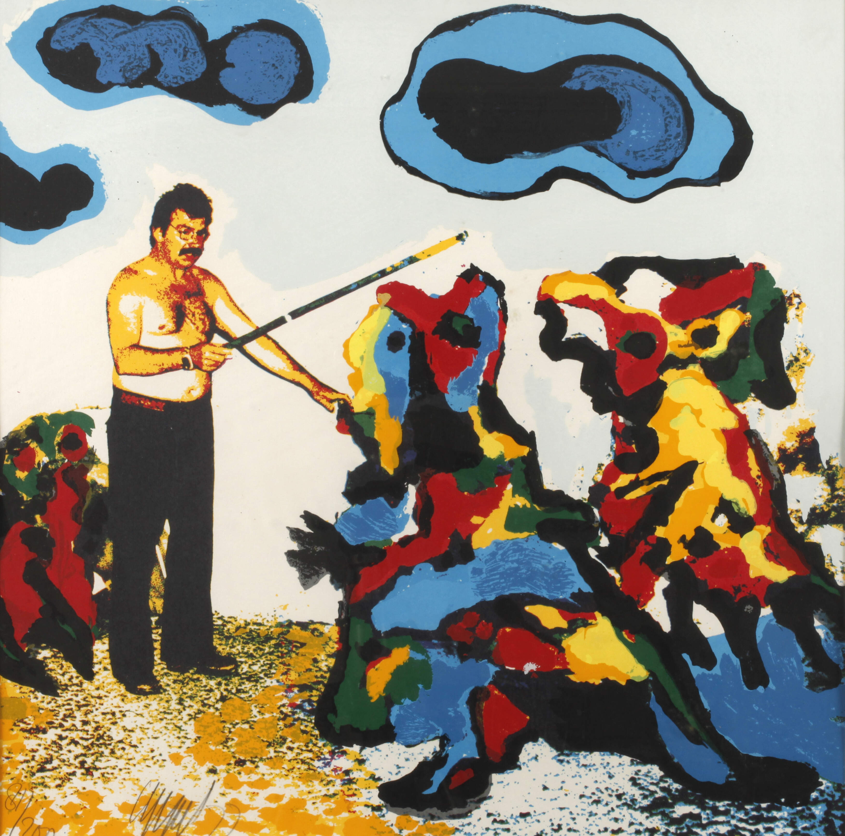 Karel Appel, Der Zauberer