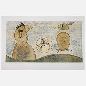 Max Ernst, "Oiseaux Souterrains"