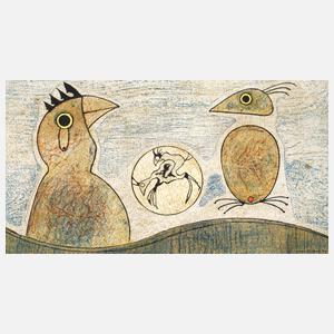 Max Ernst, "Oiseaux Souterrains"