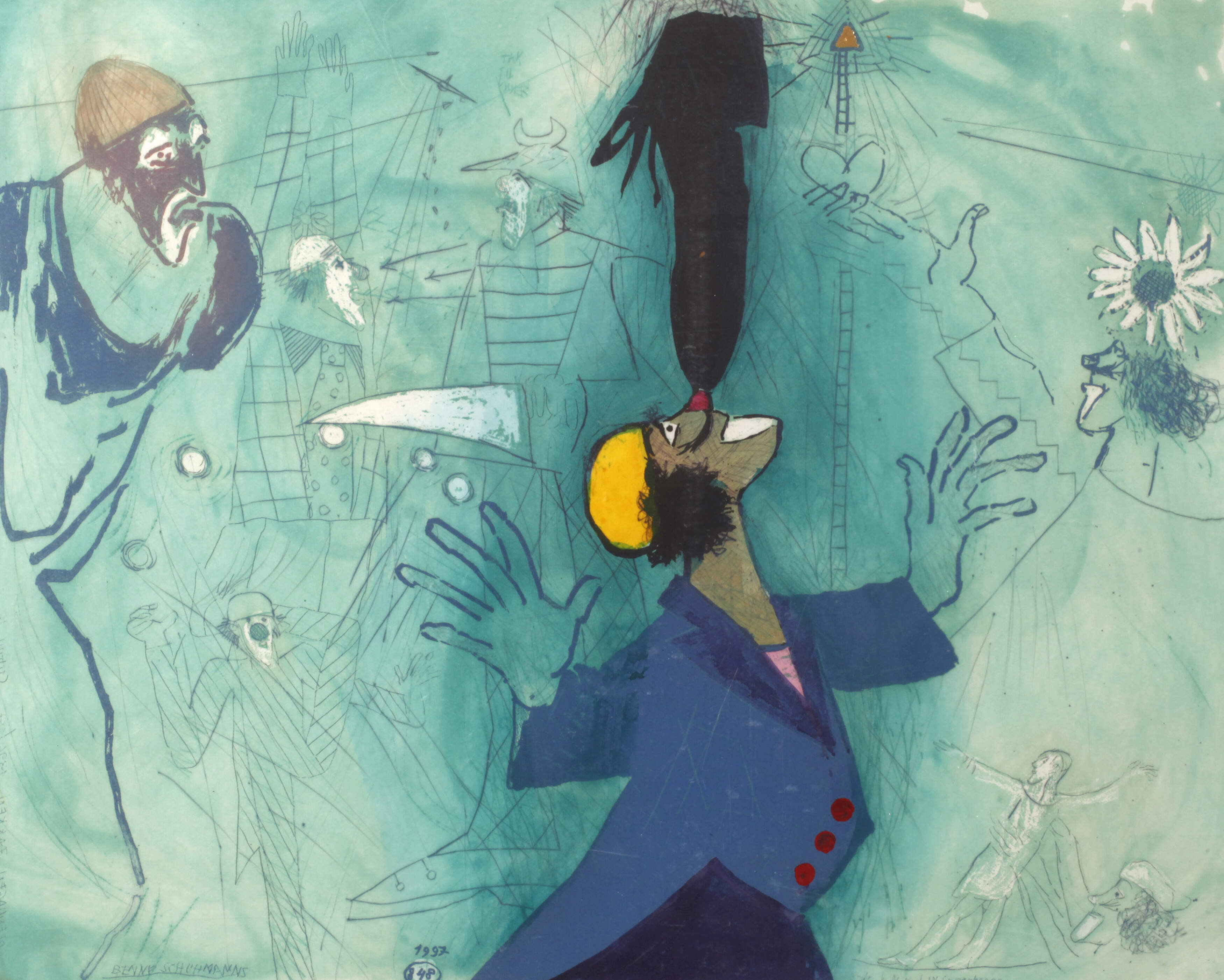 Adi Holzer, "Clownparade"