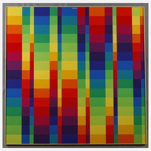 Richard Paul Lohse, "15 systematische Farbreihen"