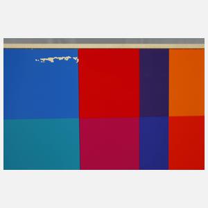 Richard Paul Lohse, "15 systematische Farbreihen"