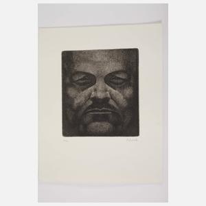 Florentina Pakosta, "Bildnis Alfred Hrdlicka"