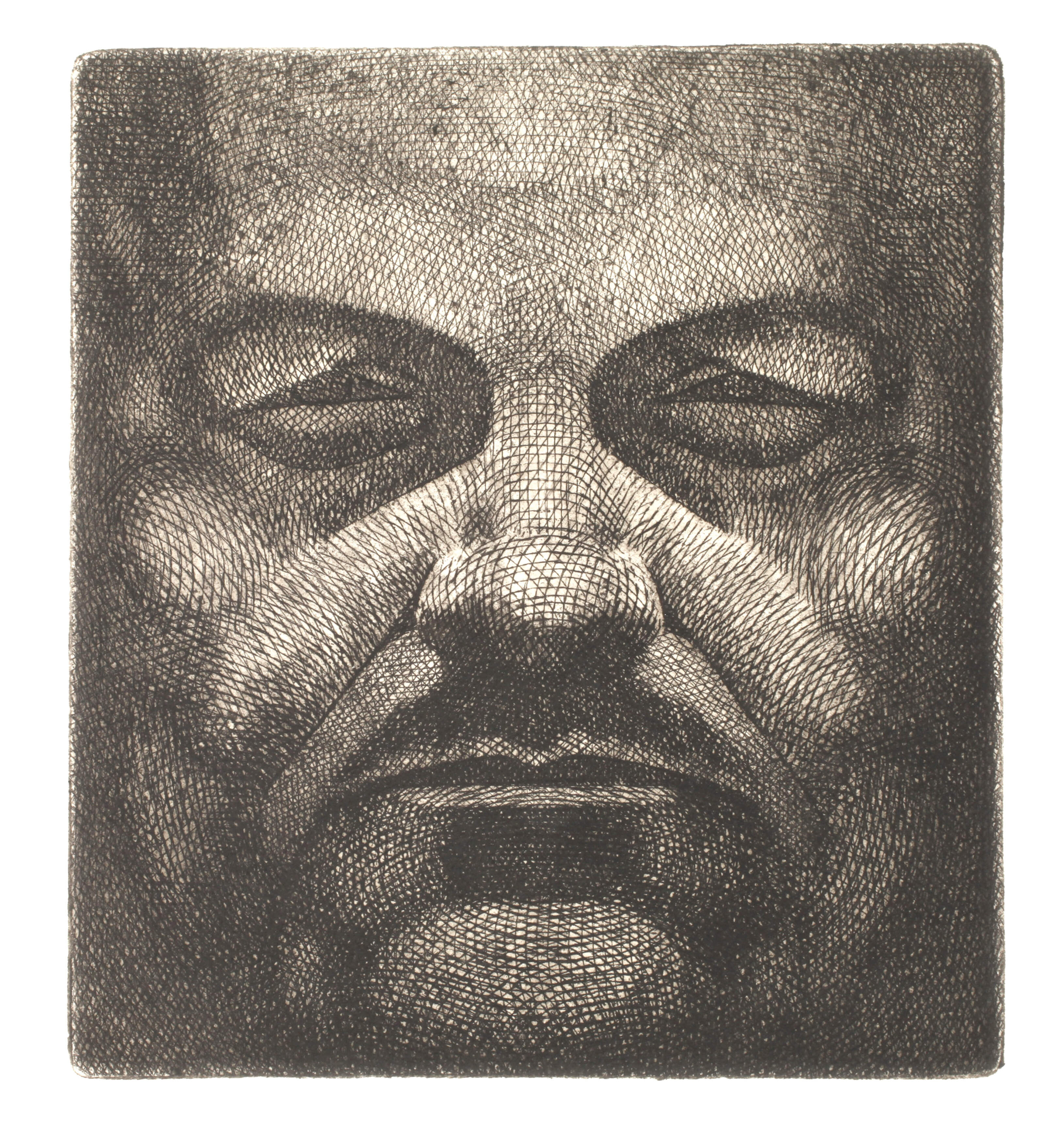 Florentina Pakosta, "Bildnis Alfred Hrdlicka"