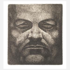 Florentina Pakosta, "Bildnis Alfred Hrdlicka"