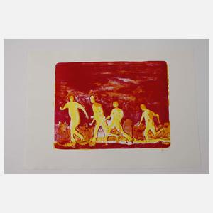 Daniel Richter, "Rasende Irre"