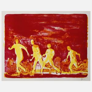 Daniel Richter, "Rasende Irre"