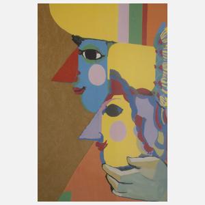 Bjørn Wiinblad, "Carnival"