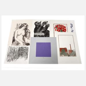 Sammlung zeitgenössische Graphiken