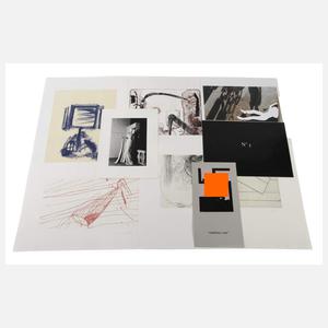 Konvolut zeitgenössische Graphiken