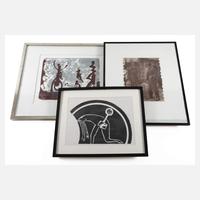 Konvolut moderne Graphiken111