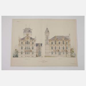 Carl F. Beisbarth sen., Villenentwurf in Pforzheim