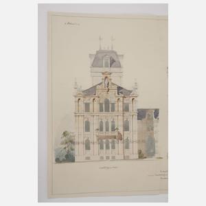 Carl F. Beisbarth sen., Villenentwurf in Pforzheim