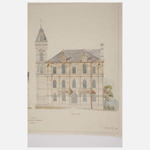 Carl F. Beisbarth sen., Villenentwurf in Pforzheim