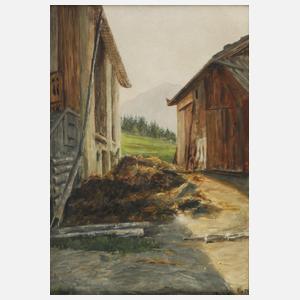 Minna Bartels, Tiroler Bauernhof