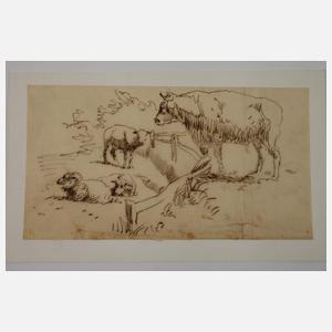 Albert Brendel, Konvolut Tierstudien