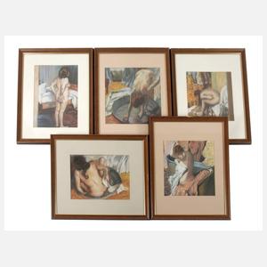 Defregger, Konvolut "Hommage auf Degas"