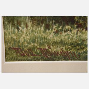 Anton Doll, Galante Gesellschaft im Park