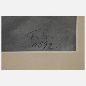 Franz Goepfart, attr., Kritzekrebsmarkt