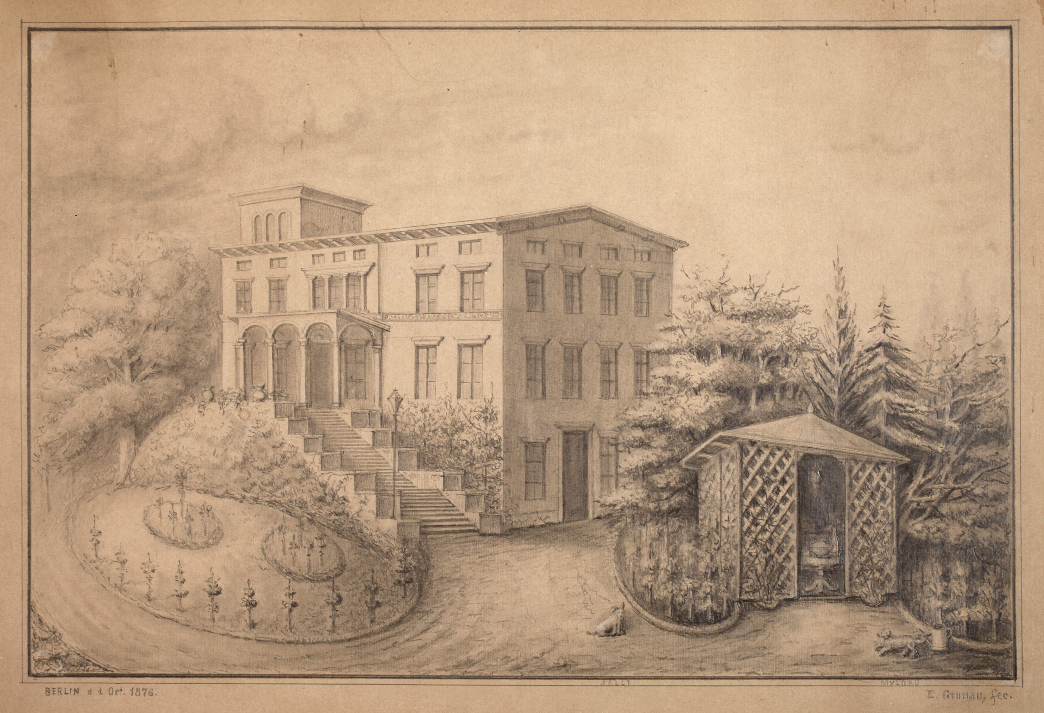 E. Gronau, Berliner Villenanwesen