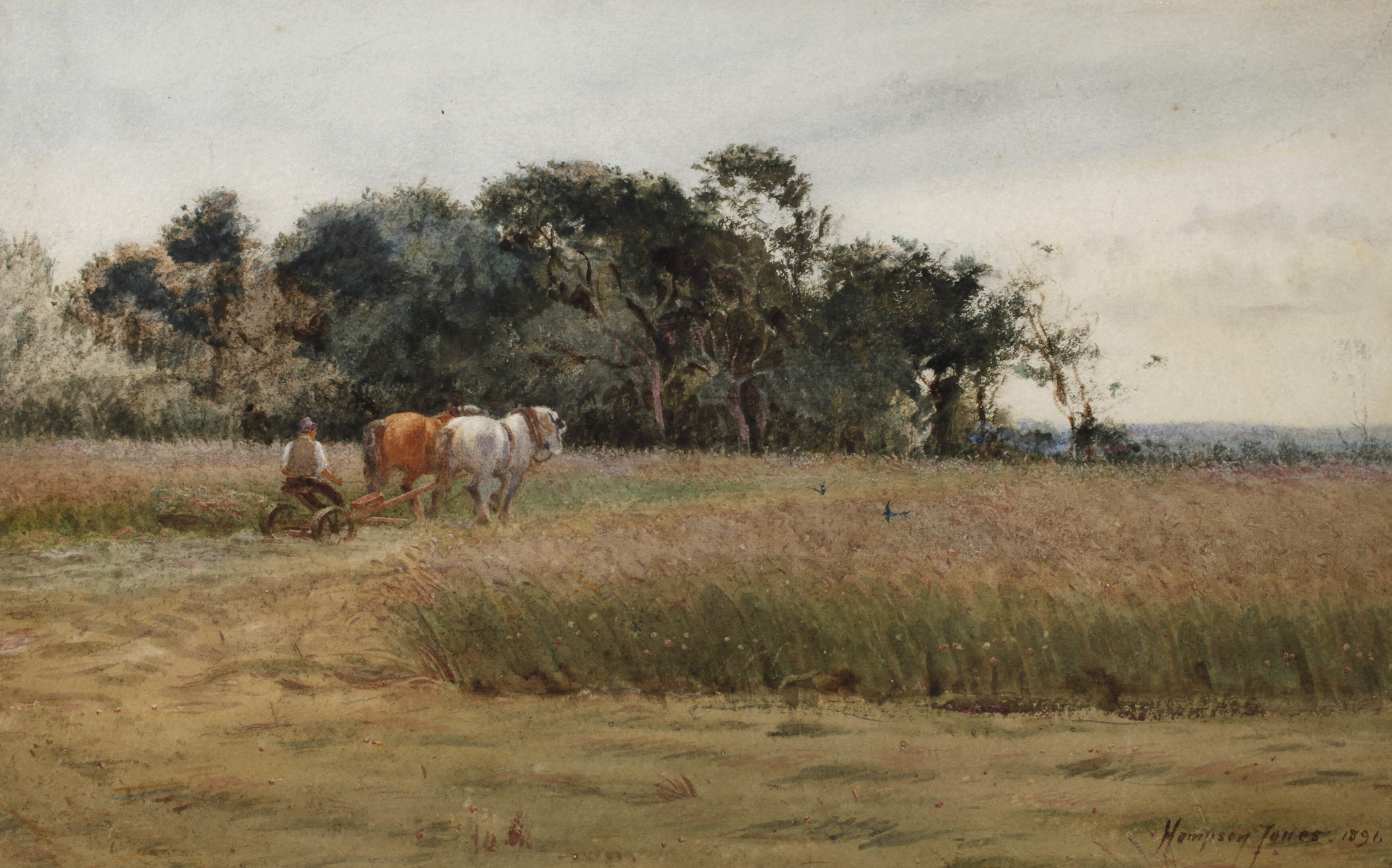 Thomas Hampson Jones, Sommer auf dem Land