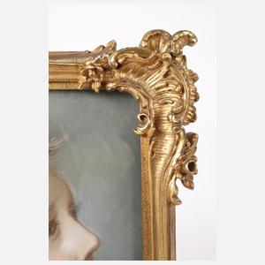 Ribbe, Mädchen mit Lorbeerkranz