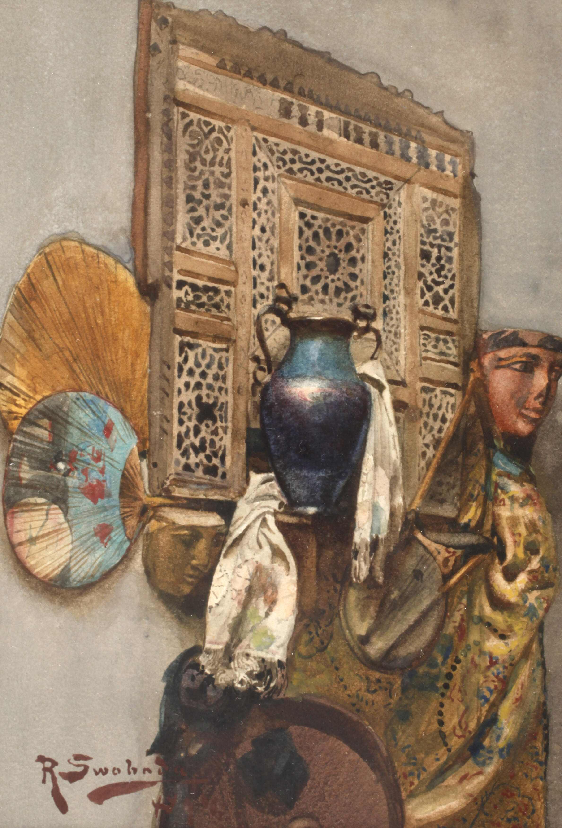 Rudolf Swoboda II., "Orientalisches Stillleben"