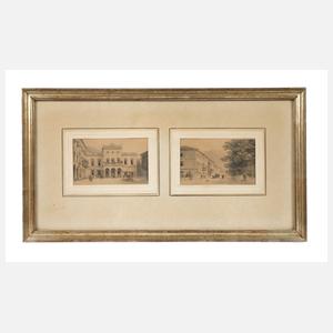 Theodor Verhas, attr., Ansichten von Wildbad