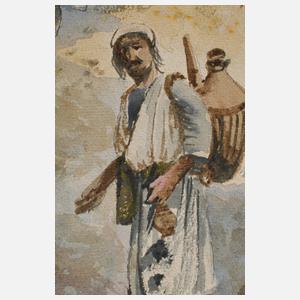 Charles Wilda, Straßenszene in Kairo