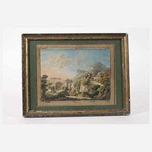 Mediterrane Landschaft