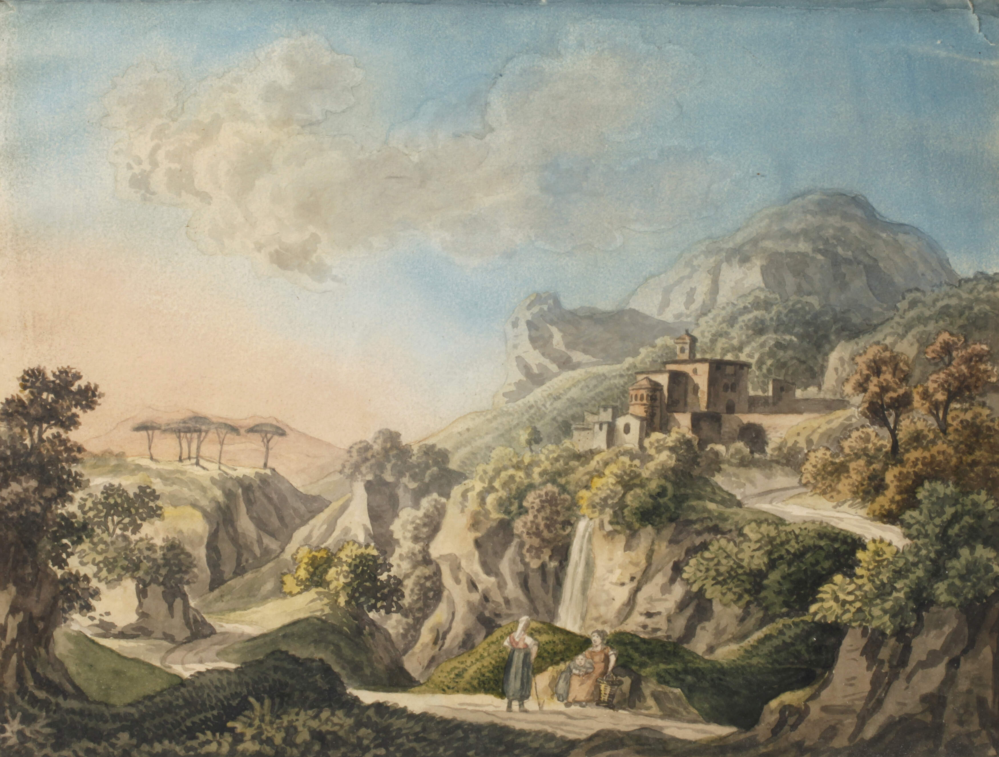 Mediterrane Landschaft