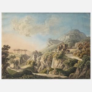 Mediterrane Landschaft