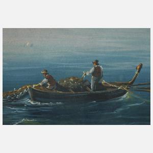 Fischer im Golf von Neapel