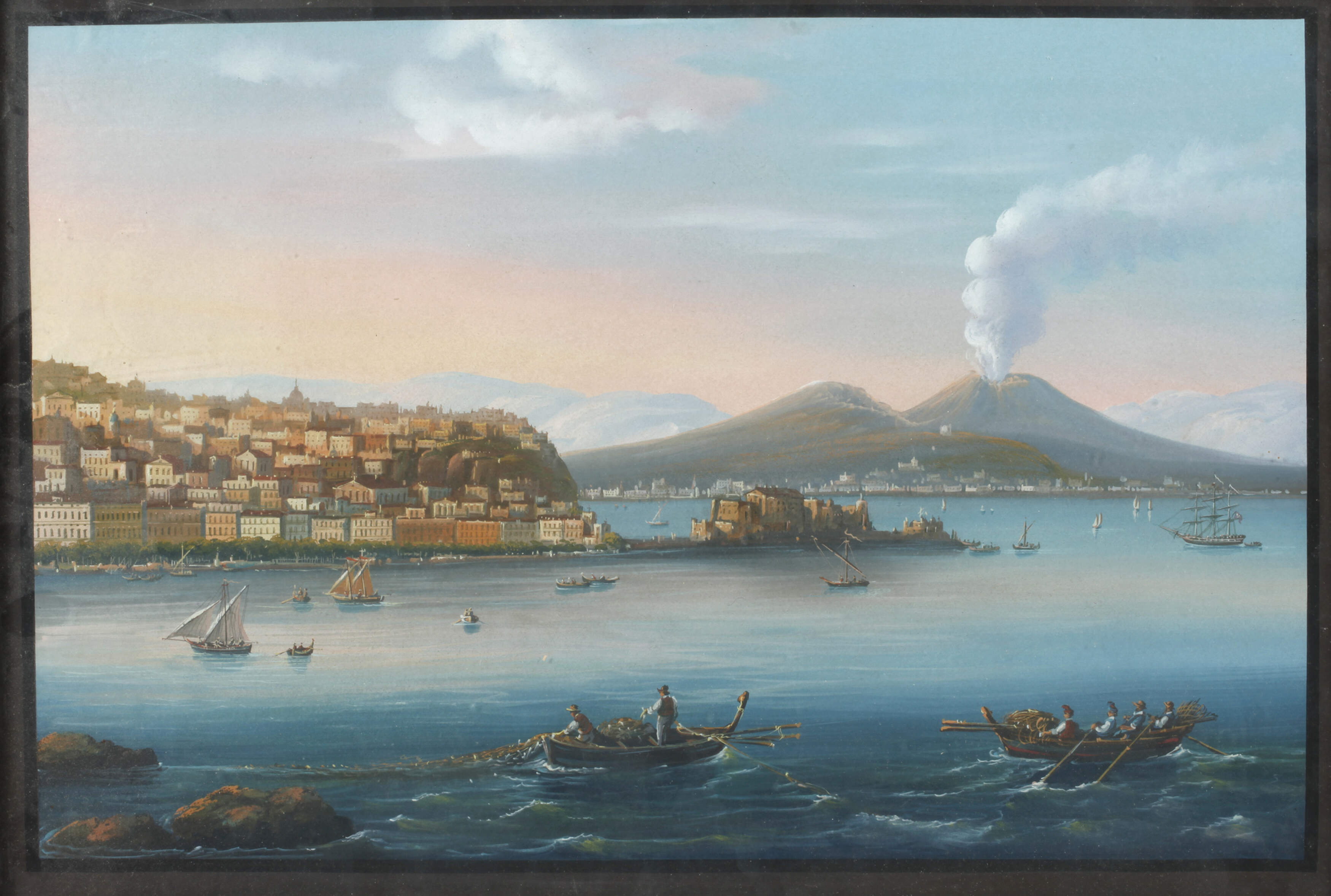 Fischer im Golf von Neapel