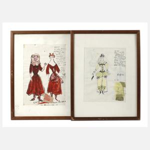 Bele Bachem, Paar Modeentwürfe