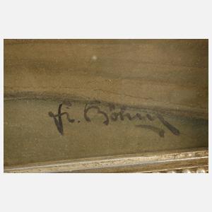 František Xaver Böhm, attr., Dorfansicht