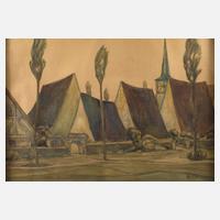 František Xaver Böhm, attr., Dorfansicht111