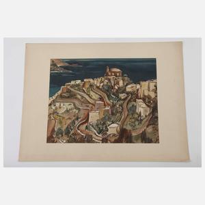 Karl Bosse, Konvolut Landschaftsaquarelle