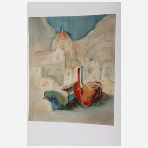 Karl Bosse, Konvolut Landschaftsaquarelle