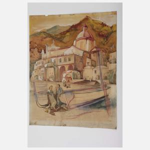 Karl Bosse, Konvolut Landschaftsaquarelle