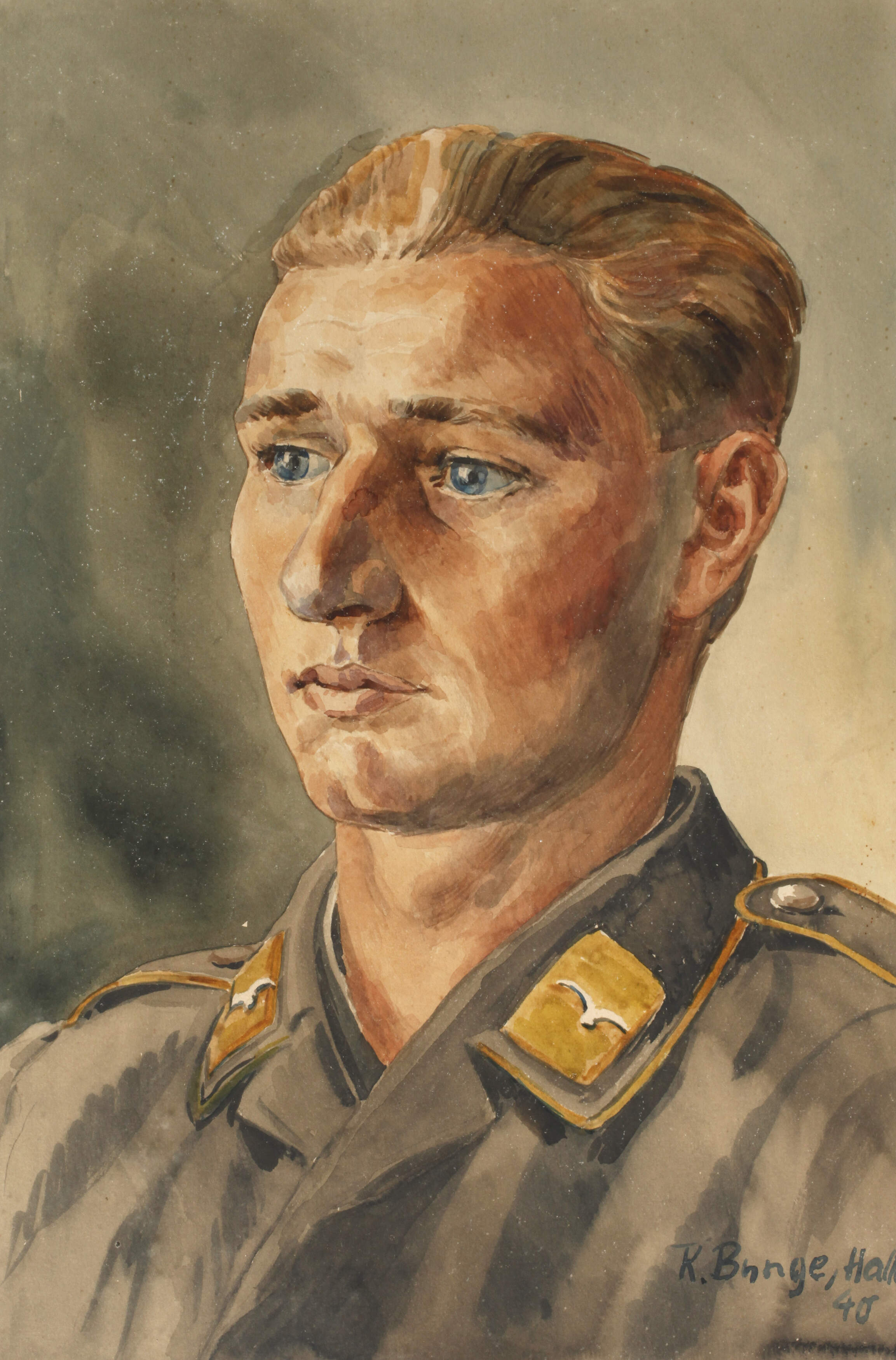 Kurt Bunge, Soldatenbildnis