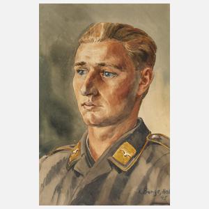 Kurt Bunge, Soldatenbildnis