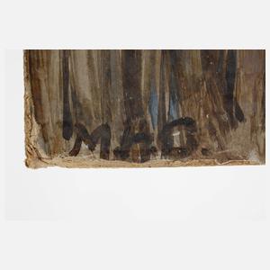 Mary Helen Carlisle, attr., Cottage im Garten