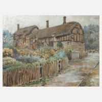 Mary Helen Carlisle, attr., Cottage im Garten111